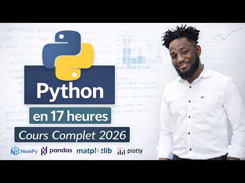 Illustration — Python pour la Data en 17h : cours complet 2026 (de zéro à expert)