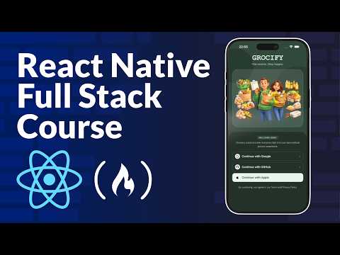 Illustration — React Native Full Stack Course – Clerk, Postgres, NativeWind