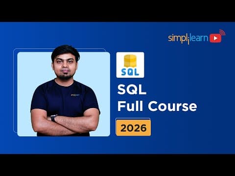 Illustration — SQL Full Course 2026 (Simplilearn)