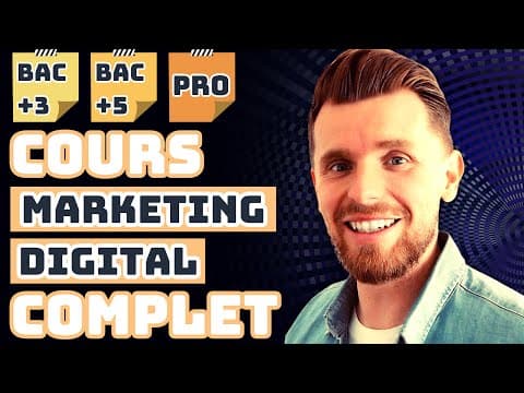Illustration — FORMATION MARKETING DIGITAL 2026 : Cours COMPLET
