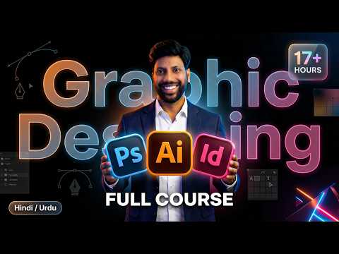 Illustration — Graphic Design Full Course 2026 (Illustrator, Photoshop & InDesign)