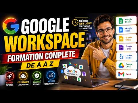Illustration — GOOGLE WORKSPACE : La formation complète de A à Z