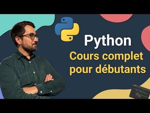 Illustration — Python : cours complet pour débutants (2026)