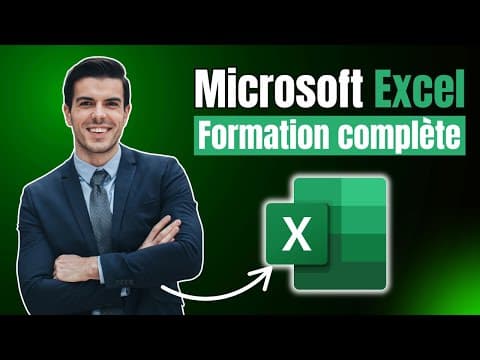 Illustration — Microsoft Excel : la formation complète de A à Z