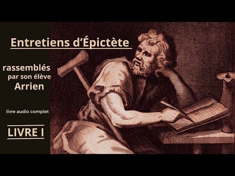 Illustration — Stoïcisme : les Entretiens d'Épictète, Livre I (livre audio)