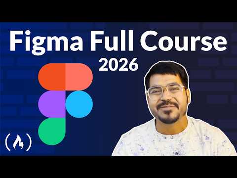 Illustration — Figma : le cours complet UI/UX en 6 heures (2026)