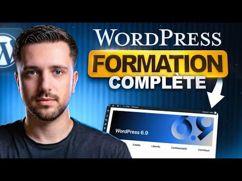 Illustration — WordPress : Créer un Site de A à Z - Formation 2026 (Gratuit)
